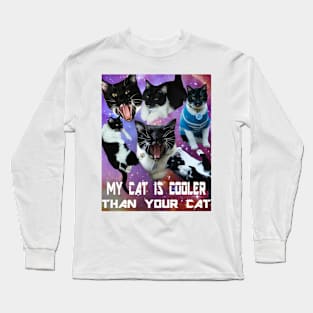 My cat is cooler than your cat Long Sleeve T-Shirt